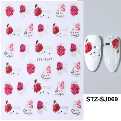 Ģeometriskas līnijas Nagu uzlīmes Lāzerzelts Bronzējošais slīdnis Dizains Abstrakts Jautrs Y2K Metāla nagu folijas Dekorācija LASTZSJ019