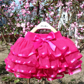 Κοριτσάκι Φούστες Tutu Καλοκαιρινή Παιδική Πριγκίπισσα Rainbow Pettiskirts Κοριτσίστικα Πάρτι γενεθλίων Φόρεμα τούλι Παιδικά ρούχα χορού μπαλέτου