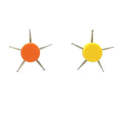 6 Galvas Nail Art Dotting Tools Disc Drill Point Nagu instrumenti Punktu krāsošanas rīki Nail Point Drill Pildspalva DIY Art Drill Pen Nagu instrumenti