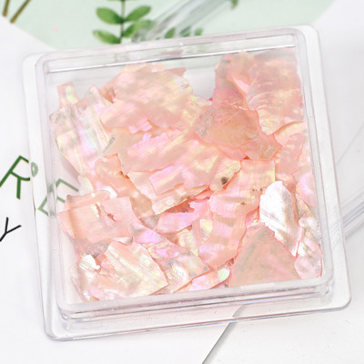Nail Art Aurora Shell Flakes Abalone Nails Charms 3D Irregular Slice Shell Stone Sequins Nail Art Decoration Dodatak za manikuru