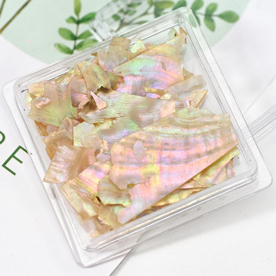 Nail Art Aurora Shell Flakes Abalone Nails Charms 3D Irregular Slice Shell Stone Sequins Nail Art Decoration Dodatak za manikuru