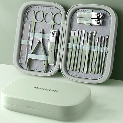 Dynamics Professional Nail Clipper Kit maniküüri komplekt Küünelõikur Pediküür Mustpea Blemish Ripsmemeik Näohooldusvahend