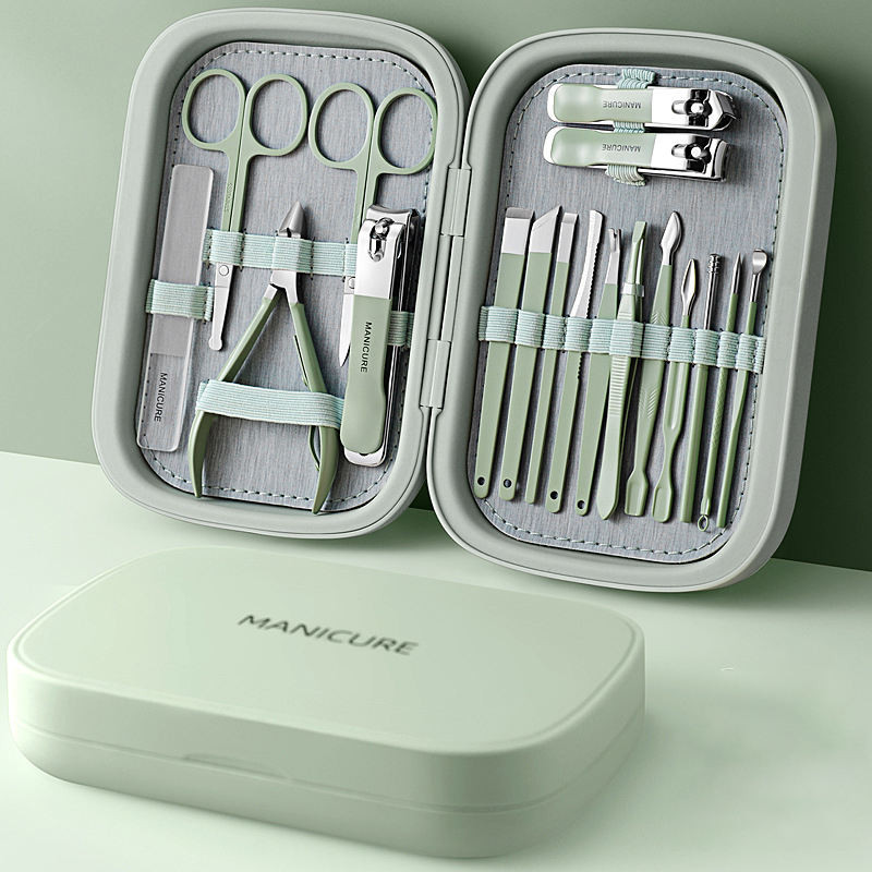 Dynamics Professional Nail Clipper Kit maniküüri komplekt Küünelõikur Pediküür Mustpea Blemish Ripsmemeik Näohooldusvahend