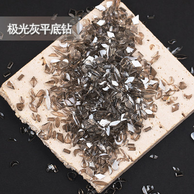 18 boja 100 kom/pakiranje Nasumično odabrani smolasti kamenčići Fancy Style Aurora prozirni sjajni 3D manikura Nail Art ukrasi privjesci nakit