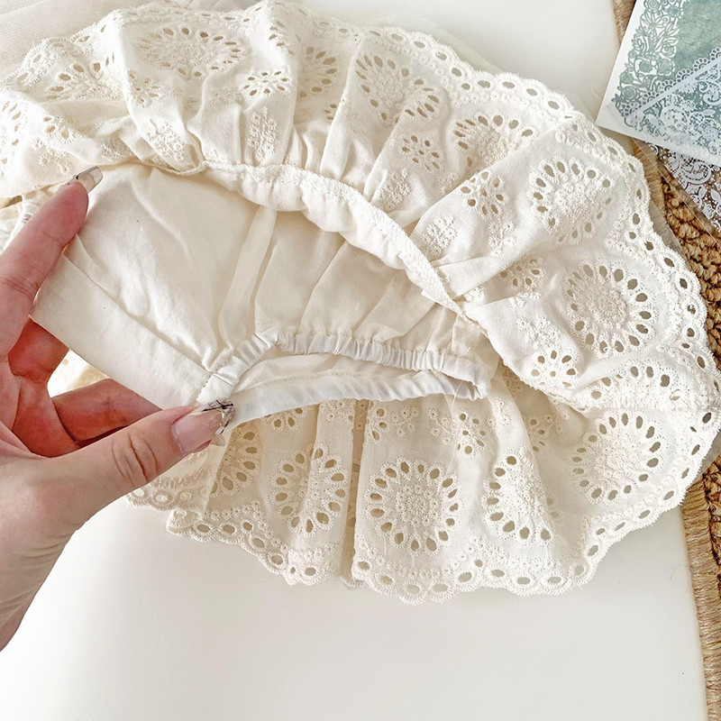 briežu jonmi 2024. gada jauni vasaras svārki mazuļiem meitenēm korejiešu stila izšūšanas svārki.