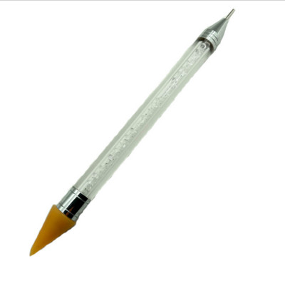 Diamond Embroidery Double Head Point urbjpildspalva Dot Painting Point Pen nagu Art Rhinestone Picker vaska zīmuļa kristāla roktura rīks