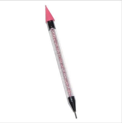 Diamond Embroidery Double Head Point urbjpildspalva Dot Painting Point Pen nagu Art Rhinestone Picker vaska zīmuļa kristāla roktura rīks