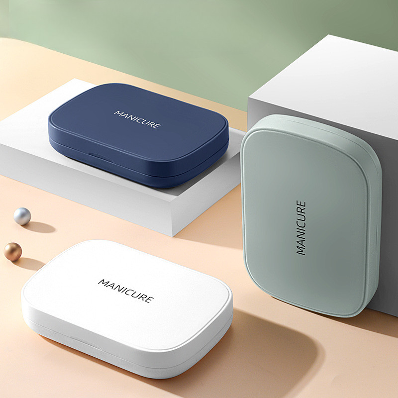 2023 Jauns 18 vienā Profesionāls manikīra komplekts Nerūsējošā tērauda nagu griešanas komplekts Ideja Iepakojums Manikīra komplekti Šķēres Aplauzums