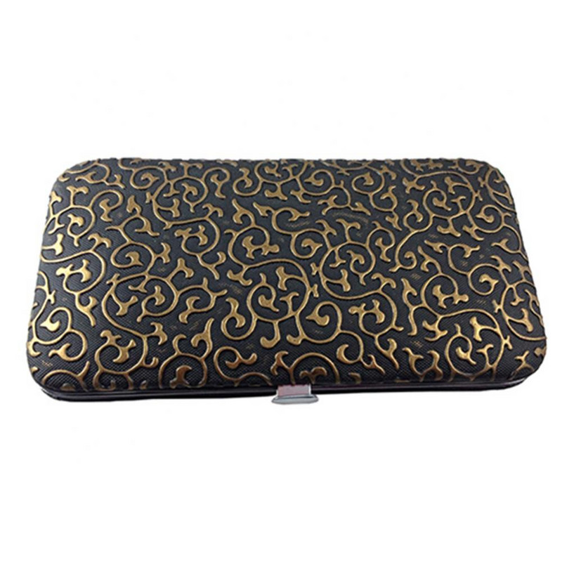 12 tk Multifunktsionaalne tasku maniküüri komplekt maniküüri pediküüri komplekt küünekäärid käärid reisimiseks või koduseks kasutamiseks Hoolduskomplekt