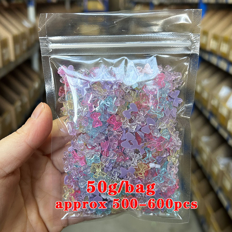 600gb. Zieds/Sirds/Tauriņš/Lācis/Rinestone jaukti nagu rotājumi nejauši iepakoti cute Bowknow mīlestības karikatūras piekariņi lielapjoma cena