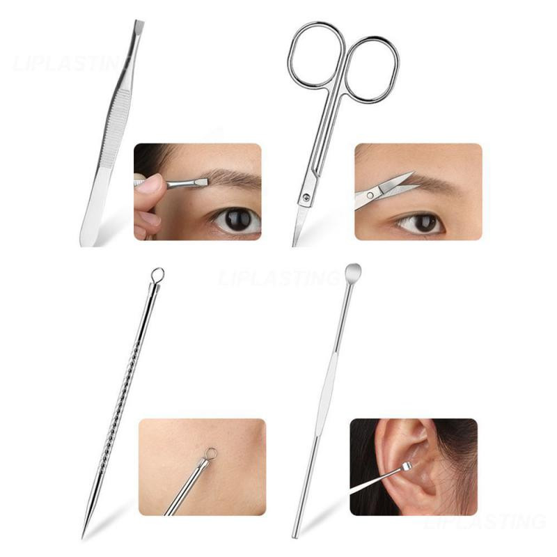 Profesionalni rezač noktiju Škare za pedikuru Orlova kuka od nehrđajućeg čelika Prijenosni škarica za manikuru Nokti Set alata za njegu pedikure