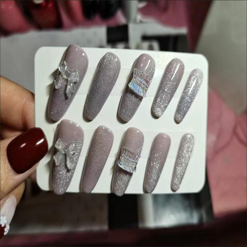 100 gab 3D Aurora Butterfly Bear Deer Pearl Mix Box Profesionālie aksesuāri DIY nagu dizains