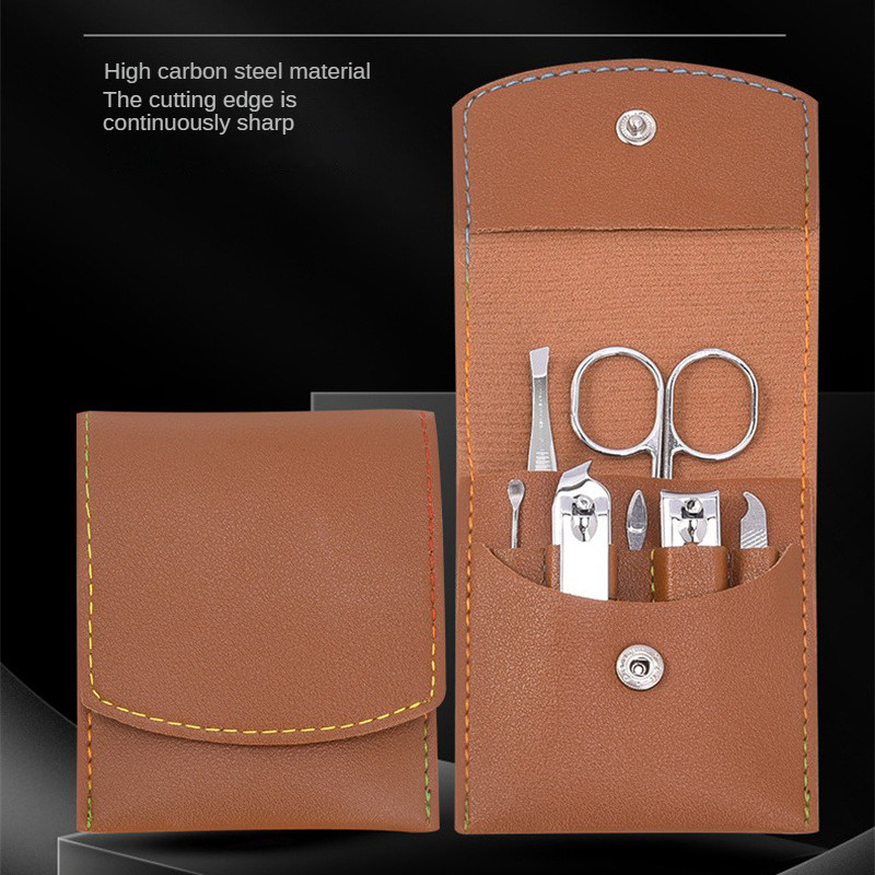 Set foarfece pentru unghii Set de tăiat unghii din oțel inoxidabil Dispozitive de tăiat unghii Pedichiură Frumusețe Manichiură Instrument de uz casnic Instrument de pedichiură