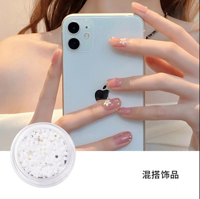 100 gab. Mixed Crystal AB Nail Art Rhinestones Flatback rhinestones Stikls Nagu akmeņi Dārgakmeņi 3D nagiem DIY Manikīra rotājumi