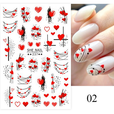 Autocolant 3D pentru unghii cu fluture din metal argintiu Fluturi alb negru Adeziv Slider Wraps Manichiura Gel Polish Decalcomanie