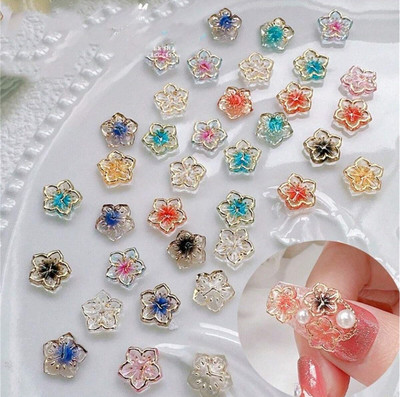 20 de bucăți colorate Kawaii Acadele Design Nail Art Charms 3D rășină acrilică Ornament de desene animate Decoratiuni pentru unghii Bomboane Accesorii DIY