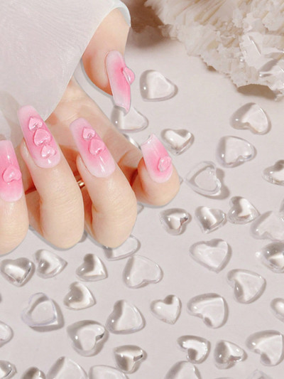 20 de bucăți colorate Kawaii Acadele Design Nail Art Charms 3D rășină acrilică Ornament de desene animate Decoratiuni pentru unghii Bomboane Accesorii DIY