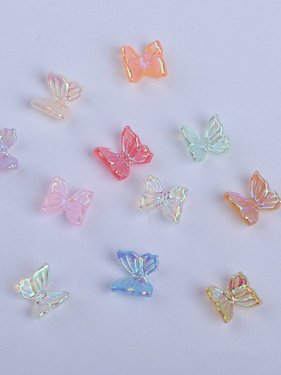 20 de bucăți colorate Kawaii Acadele Design Nail Art Charms 3D rășină acrilică Ornament de desene animate Decoratiuni pentru unghii Bomboane Accesorii DIY