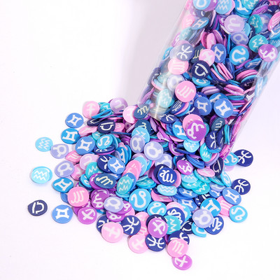 1000 kom/Pakiranje Glinena smola za punilo 3D Mix Sićušni plodovi Životinje Kriške listova Cvjetovi Polimerska glina za DIY ukrase za nokte od epoksidne smole