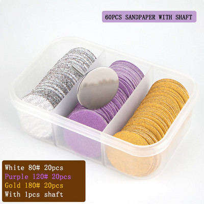 Nomaināms slīpēšanas papīrs ar metāla diska vārpstas pedikīra rīku pēdu atmirušās ādas noņemšanai pēdu kopšanas salona manikīra rīki