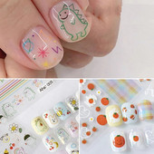 1kom crtani Kawaii Dinosaur medvjed životinja Nail Art Naljepnica zec Floret Ultra-tanka japanska naljepnica Samoljepljivi dekor za manikuru #3