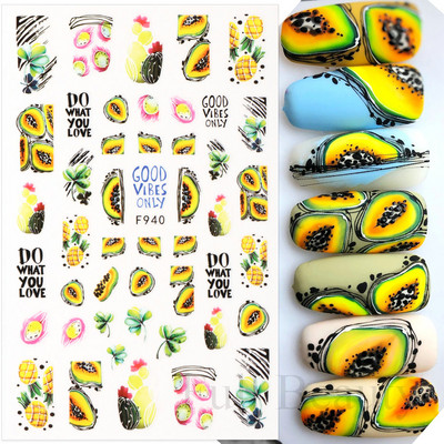 Autocolante pentru unghii cu flori din dantela 3D, flori violete, fluture, vara, autocolante pentru unghii, decorațiuni, adeziv, glisor, tatuaj, manichiură