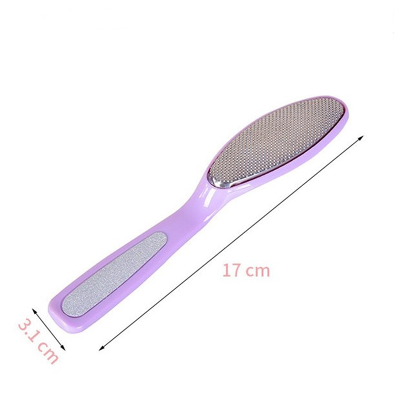 1gab Profesionāls dubultās pēdas vīles rasp papēžu rīve cietās atmirušās ādas kalumu noņemšanas līdzeklis pedikīra pēdu rīvei pēdu kopšanai