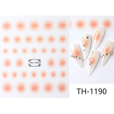 Melnbalta Mīlestības Sirds 3D Nagu Uzlīmes Valentīna Dizains Zelta ģeometrija Viļņu Līnijas Svītras Zvaigznes Slīdnes Manikīra Dekorācija