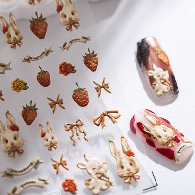 Rozā mirdzoša Aurora Shell Butterfly Nagu uzlīmes 3D nagu mākslas dizains Dekorācijas uzlīmes DIY Manikīrs Augsta kvalitāte