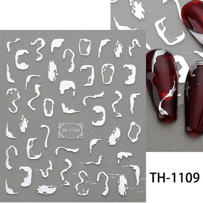 3D hologrāfiskas mīlestības sirds nagu uzlīmes zelta bronzas zvaigznes mēness slīdņi lāzera sudraba hroma nagu māksla DIY manikīra dekorēšana