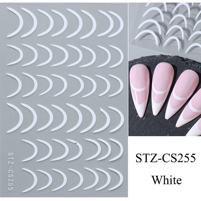 3D hologrāfiskas mīlestības sirds nagu uzlīmes zelta bronzas zvaigznes mēness slīdņi lāzera sudraba hroma nagu māksla DIY manikīra dekorēšana