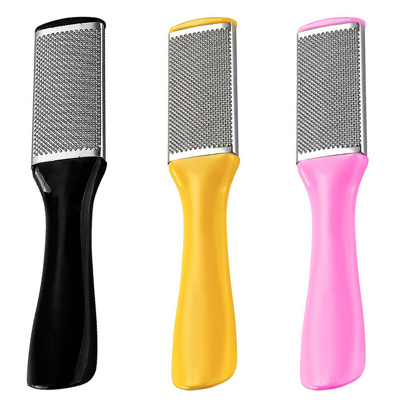 1 kom dvostrana turpija za stopala Profesionalna ribalica za pete Sredstvo za uklanjanje žuljeva od mrtve kože za pedikuru Ribalica za noge