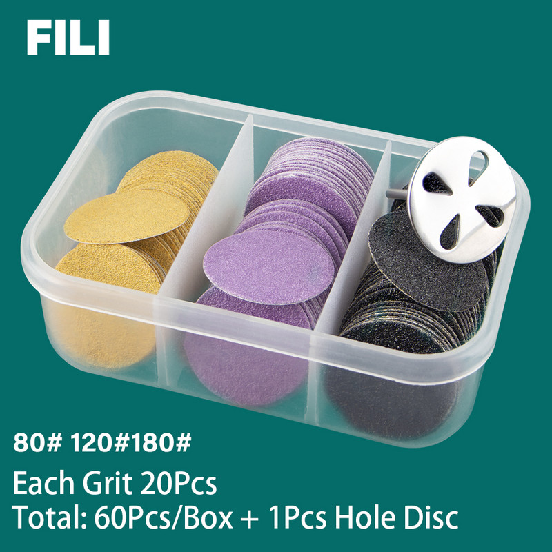 FILI pēdu sastingumu noņemšanas nomaināms slīppapīrs ar pedikīra diska elektrisko vīli pēdām un papēžiem Pēdas rasp vīles rīki