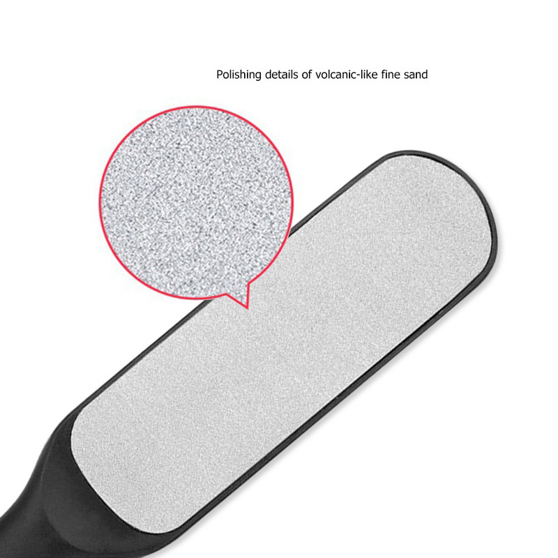 Jauna dubultā pēdas vīle profesionālā rasp heel rīve Hard Dead Skin Callus Remover pedikīrs pēdu kopšanai