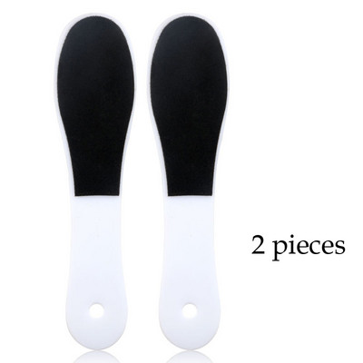 Divpusēja smilšpapīra pēdu raspa, kutikulas tīrīšanas līdzeklis, atmirušās ādas noņemšanas līdzeklis, slīpēšanas pedikīra kopšanas rīki