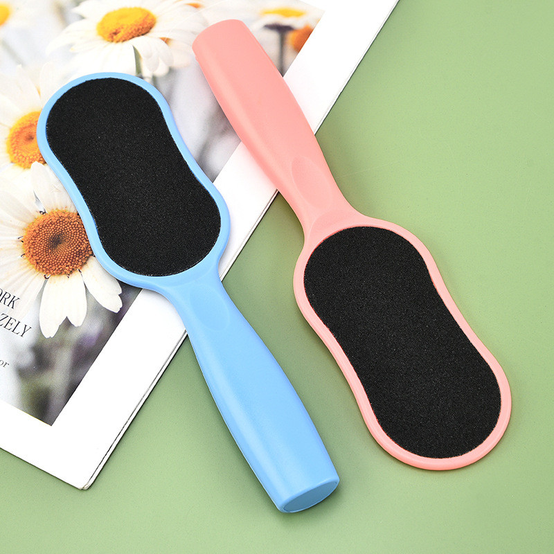 Divpusēja smilšpapīra pēdu raspa, kutikulas tīrīšanas līdzeklis, atmirušās ādas noņemšanas līdzeklis, slīpēšanas pedikīra kopšanas rīki