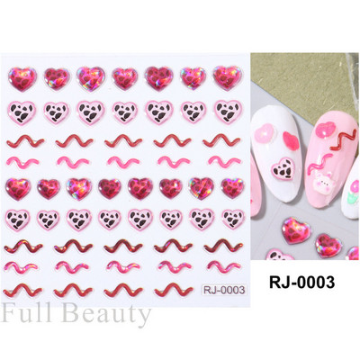 Sjajni rep sirene, dijamantni biser, naljepnica za nokte Zlatni metalni okvir, kristalno drago kamenje, tetovaža, ukrasi za nokte u korejskom stilu FBZC-0458