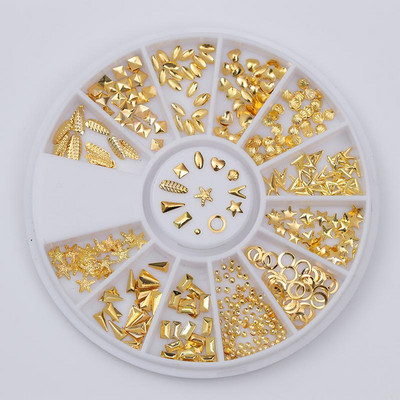 Nail Art Rhinestones Half Round Pearl Bead Μικτό μέγεθος Λευκό μισό στρογγυλό Flatback μαργαριτάρια για DIY διακόσμηση Πέτρες με χάντρες νυχιών