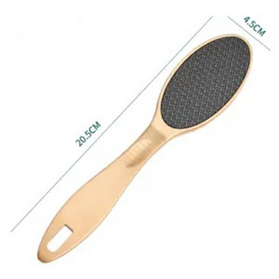 1PC nanostikla pēdas rasp papēža vīle Hard Dead Skin Callus Remover Pīlinga pedikīra kopšanas rīks Izturīgs pēdu vīles rīks