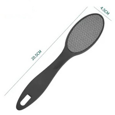 1PC nanostikla pēdas rasp papēža vīle Hard Dead Skin Callus Remover Pīlinga pedikīra kopšanas rīks Izturīgs pēdu vīles rīks