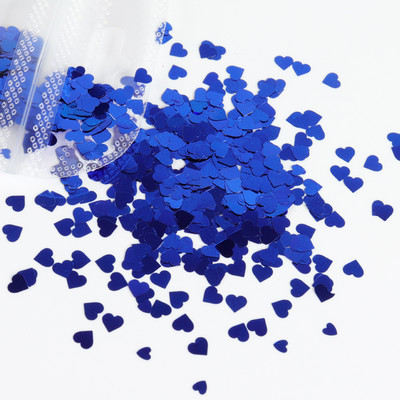 Dimensiune amestecă Love Heart Glitter Paiete Brelocuri pentru unghii Design Roșu Negru Fulgi în formă de inimioare Accesorii pentru unghii Ornamente de Valentines