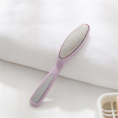 1 ~ 4 gab pēdas vīle nerūsējošā tērauda pēdu rasp ar plastmasas rokturi Callus Dead Skin noņemšanas līdzeklis pedikīra rīks pēdu kopšanas rīks
