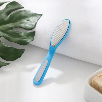 1 ~ 4 gab pēdas vīle nerūsējošā tērauda pēdu rasp ar plastmasas rokturi Callus Dead Skin noņemšanas līdzeklis pedikīra rīks pēdu kopšanas rīks