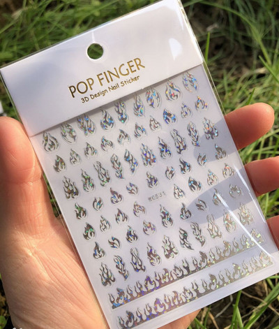 1 buc. autocolante pentru unghii cu alfabet englezesc nou, multicolor, reflectorizant cu laser, glisor pentru unghii, text rece, kit pentru unghii