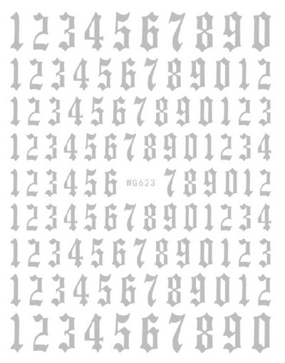 1 buc. autocolante pentru unghii cu alfabet englezesc nou, multicolor, reflectorizant cu laser, glisor pentru unghii, text rece, kit pentru unghii