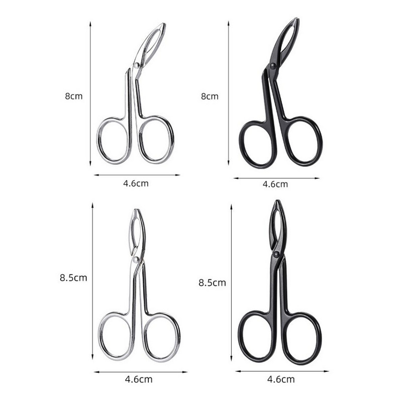 Nerūsējošā tērauda elkoņu uzacu knaibles Spraugas Šķēres Pincetes Taisni smaili Profesionāli Uzacu Noplūkšanas Aplauzums Skaistumkopšanas instrumenti