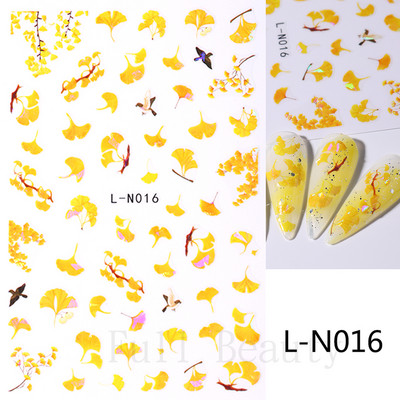 Metalik crni leptir naljepnice za nokte 3D mračni stilski privjesci klizači Čipkana tinta Hvatač snova Mjesec Srce Zvijezda Folija Savjeti za manikuru