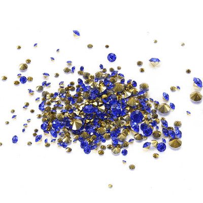 1000 gab. Jaukta izmēra un daudzu krāsu izvēles punkts Atpakaļ Sveķu Rhinestones Apaļas mirdzošas krelles rotaslietu izgatavošanai DIY piederumi