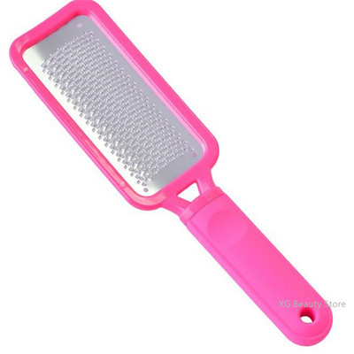 1PC crna dvostrana turpija za stopala ribež za pete za noge pedikura rašpica za uklanjanje metalni piling manikura alati za nokte profesionalni