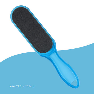 Double Sides Foot File Profesionāls kutikulas kokons Callus Remover pulēšanas pulēšanas rīki pēdu pedikīram pēdu vīles buferis